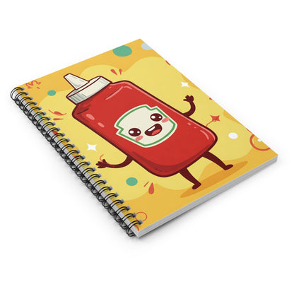 Tomato Spiral Notebook | Fresh Food Graphic Journal