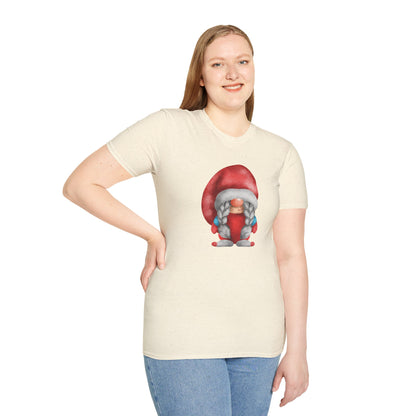 Cute Gnome T-shirt | Soft and Comfy Cotton Tee for Women | Perfect for Casual Wear | Unique Gift Idea | Gnome Lovers
