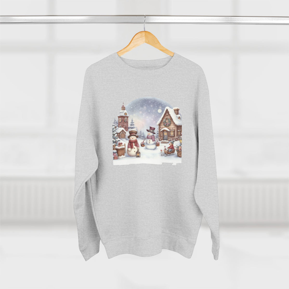 Copy of Copy of Copy of Copy of Copy of Copy of Unisex Crewneck Sweatshirt - snowman design