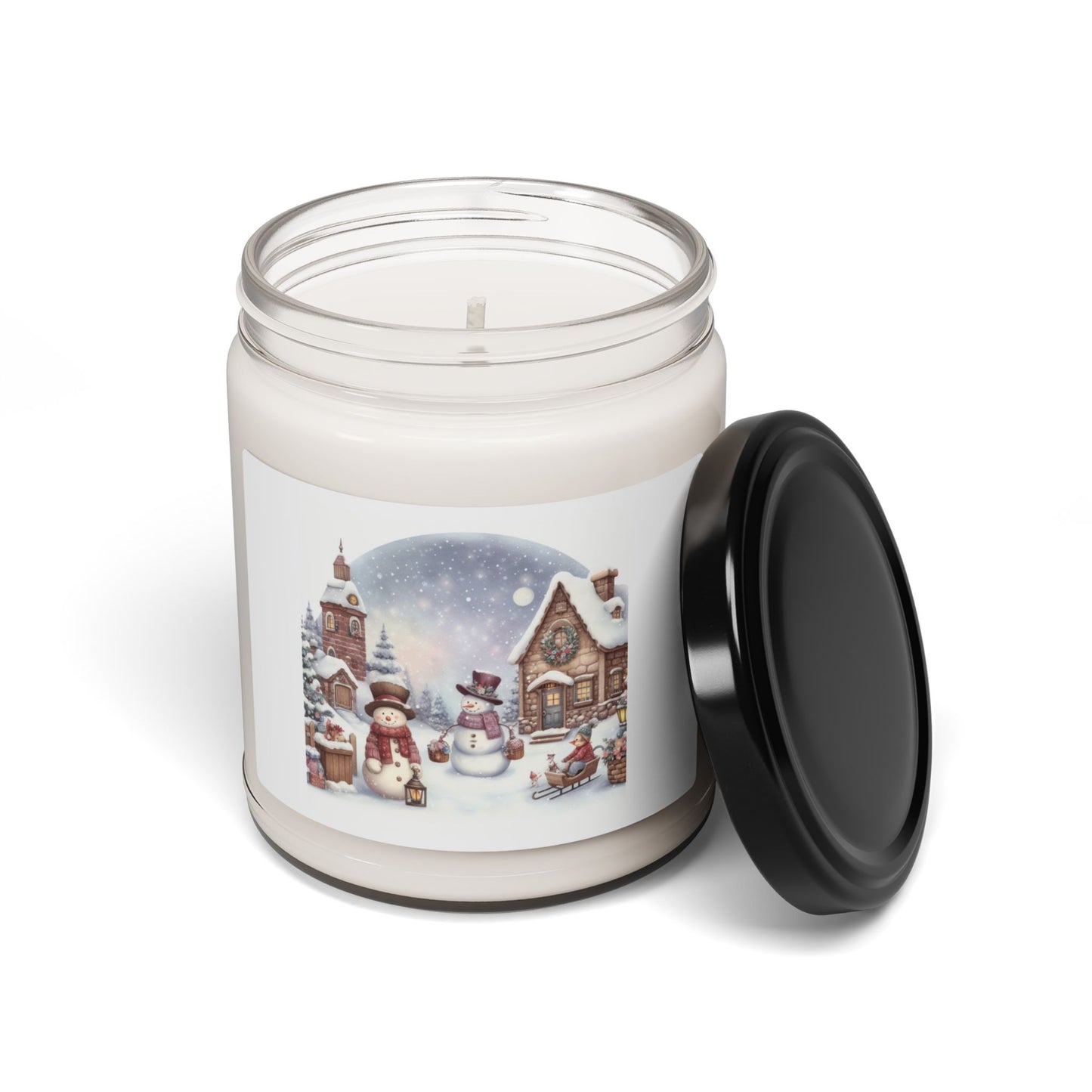 The Snowman Village Candle: Your Perfect Classic Christmas Scene & Nostalgic Home Scent