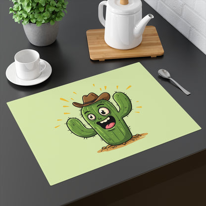 Desert Outlaw: The Cactus Cowboy Designer Placemat