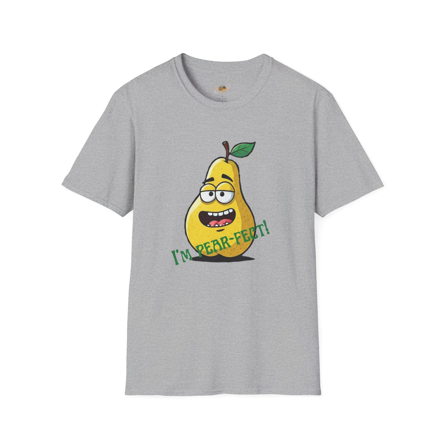 "I'm Pear-fect" Graphic Tee: Your New Favorite Organic Cotton Shirt