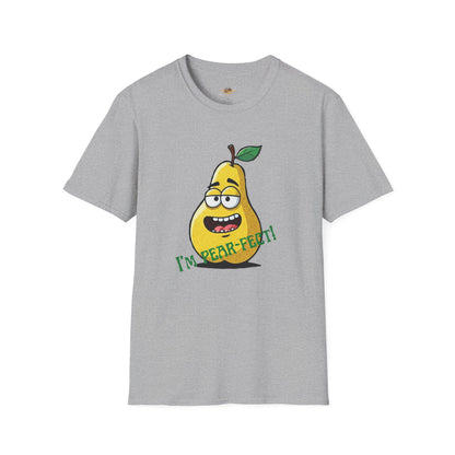 "I'm Pear-fect" Graphic Tee: Your New Favorite Organic Cotton Shirt