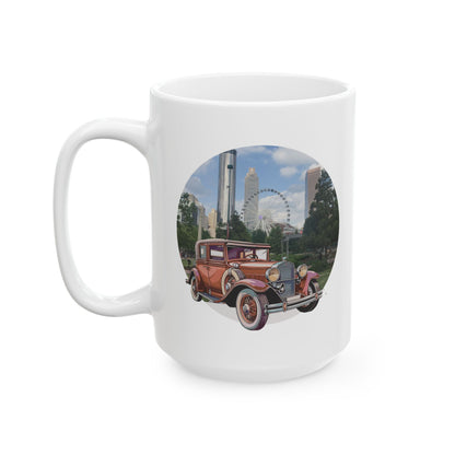 Copy of Ford Atlanta Skyliner Vintage Mug - Relive 1930s American Car Charm