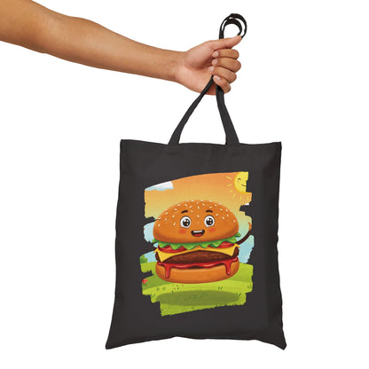 The Sunny Slider – Happy Hamburger Dream Tote