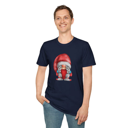 Cute Gnome T-shirt | Soft and Comfy Cotton Tee for Women | Perfect for Casual Wear | Unique Gift Idea | Gnome Lovers