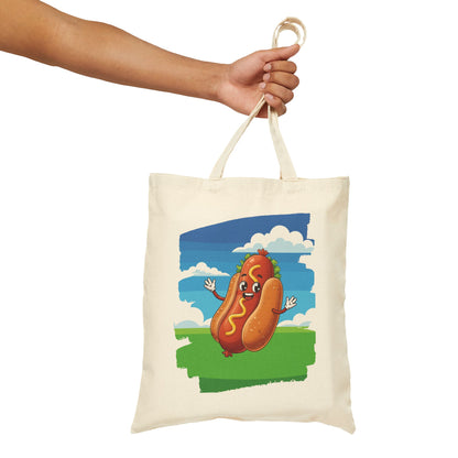 The Mustard Maestro – Classic Hotdog Hero Tote