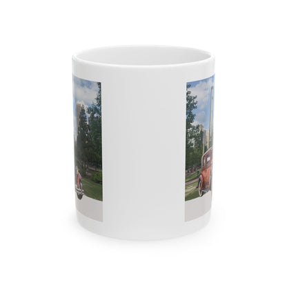 Ford Atlanta Skyliner Vintage Mug - Relive 1930s American Car Charm