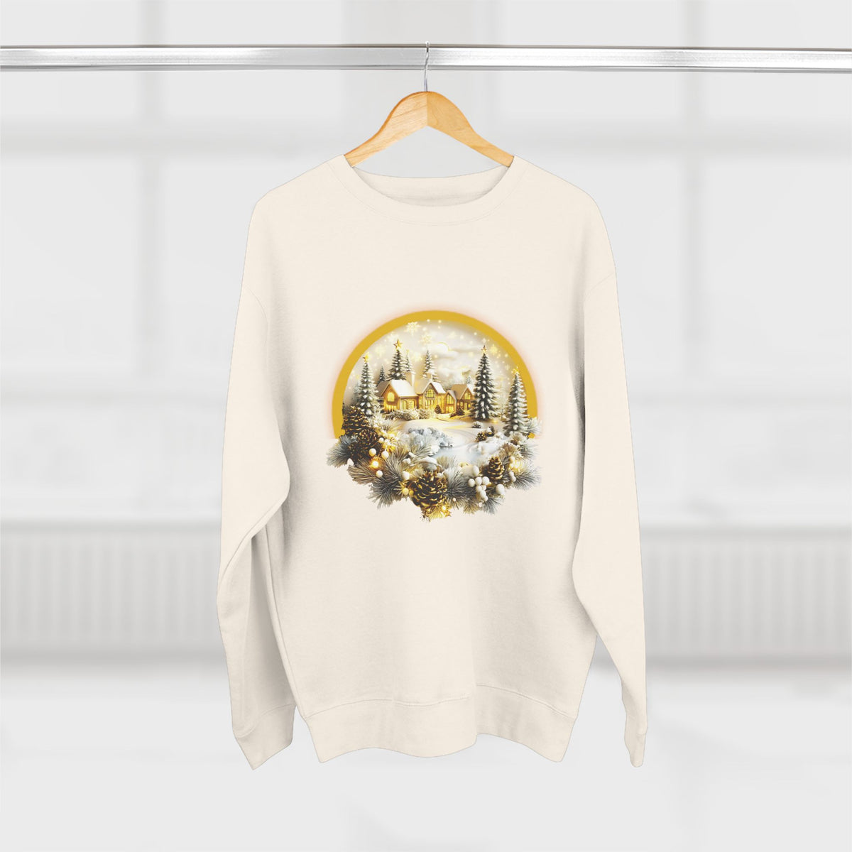 Copy of Unisex Crewneck Sweatshirt - snowman design