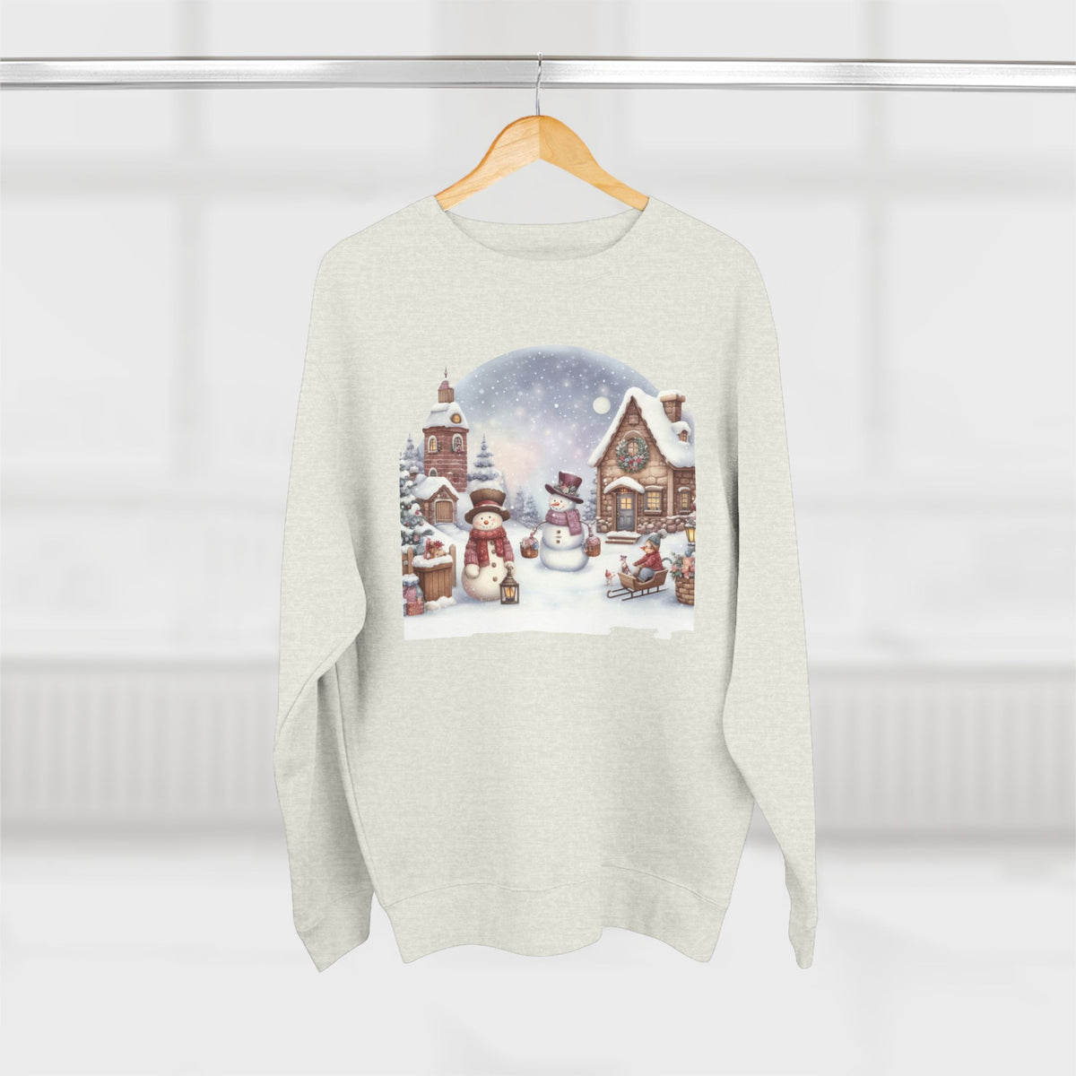 Unisex Crewneck Sweatshirt - snowman design