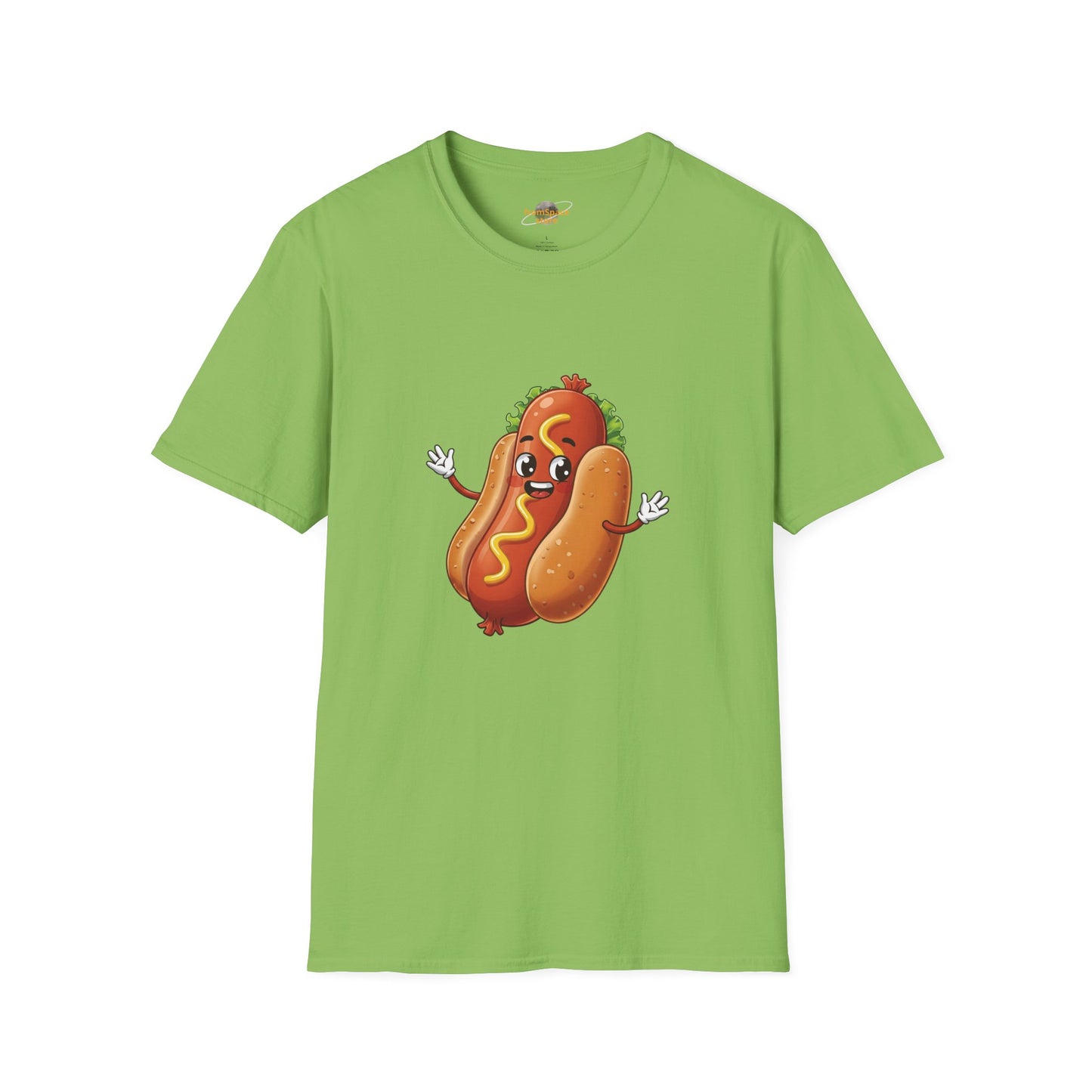 The Mustard Maestro – Classic Hotdog Graphic Tee