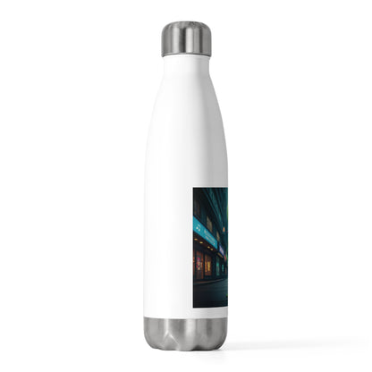 Alien Sax Player Insulated Water Bottle: The Jazz Sound of Your Day!