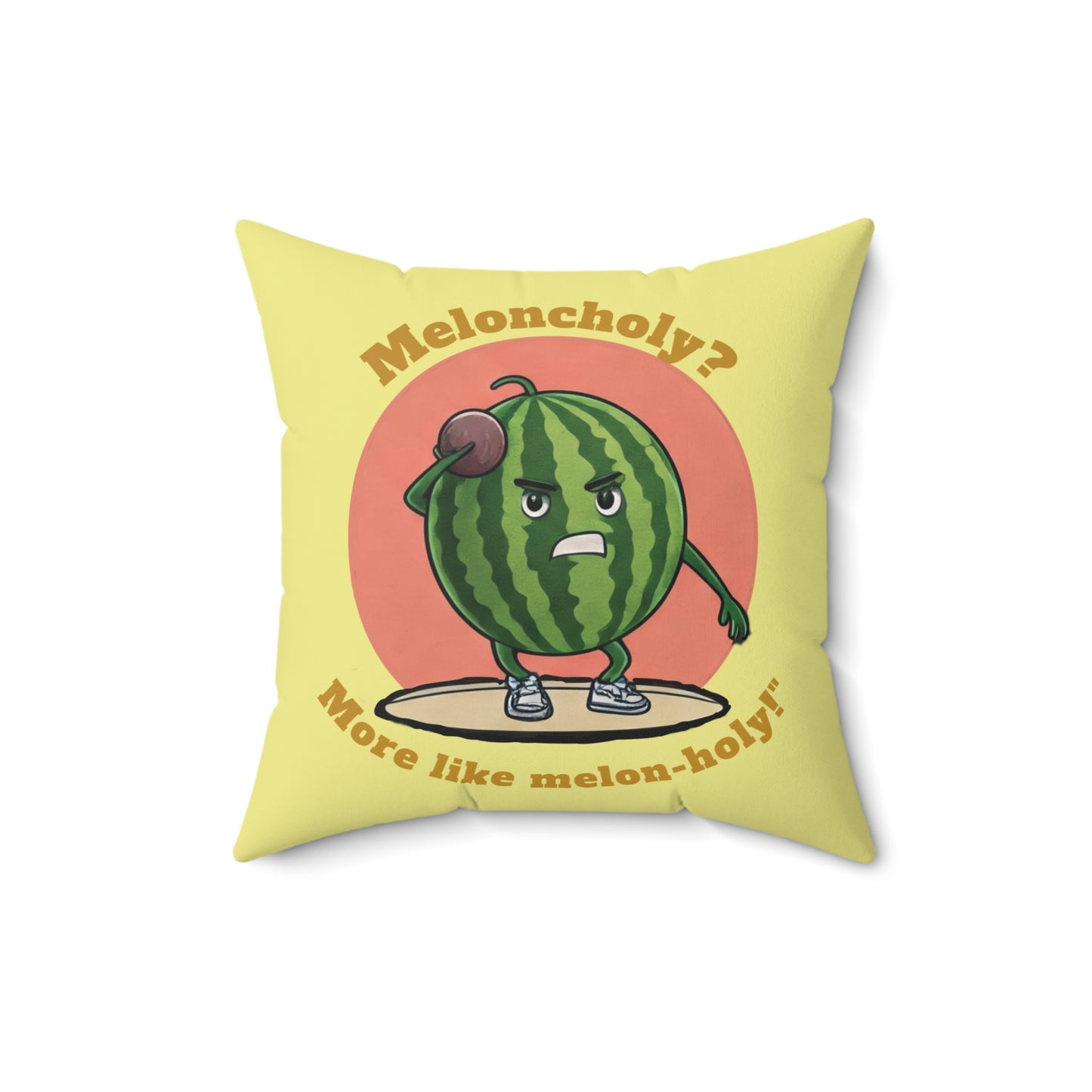 The Shot-Put Soul: The Melon-holy? Melon-holy! Pillow
