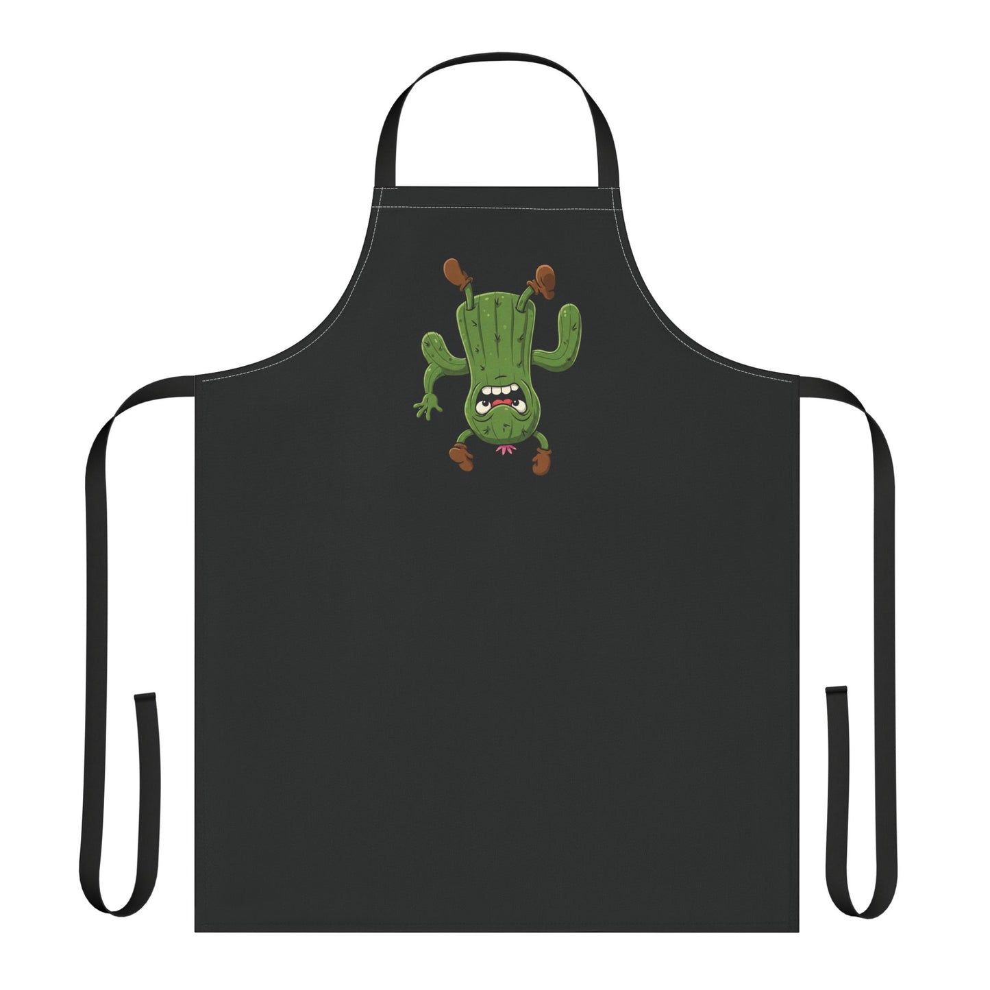 shocked upside-down cactus - apron
