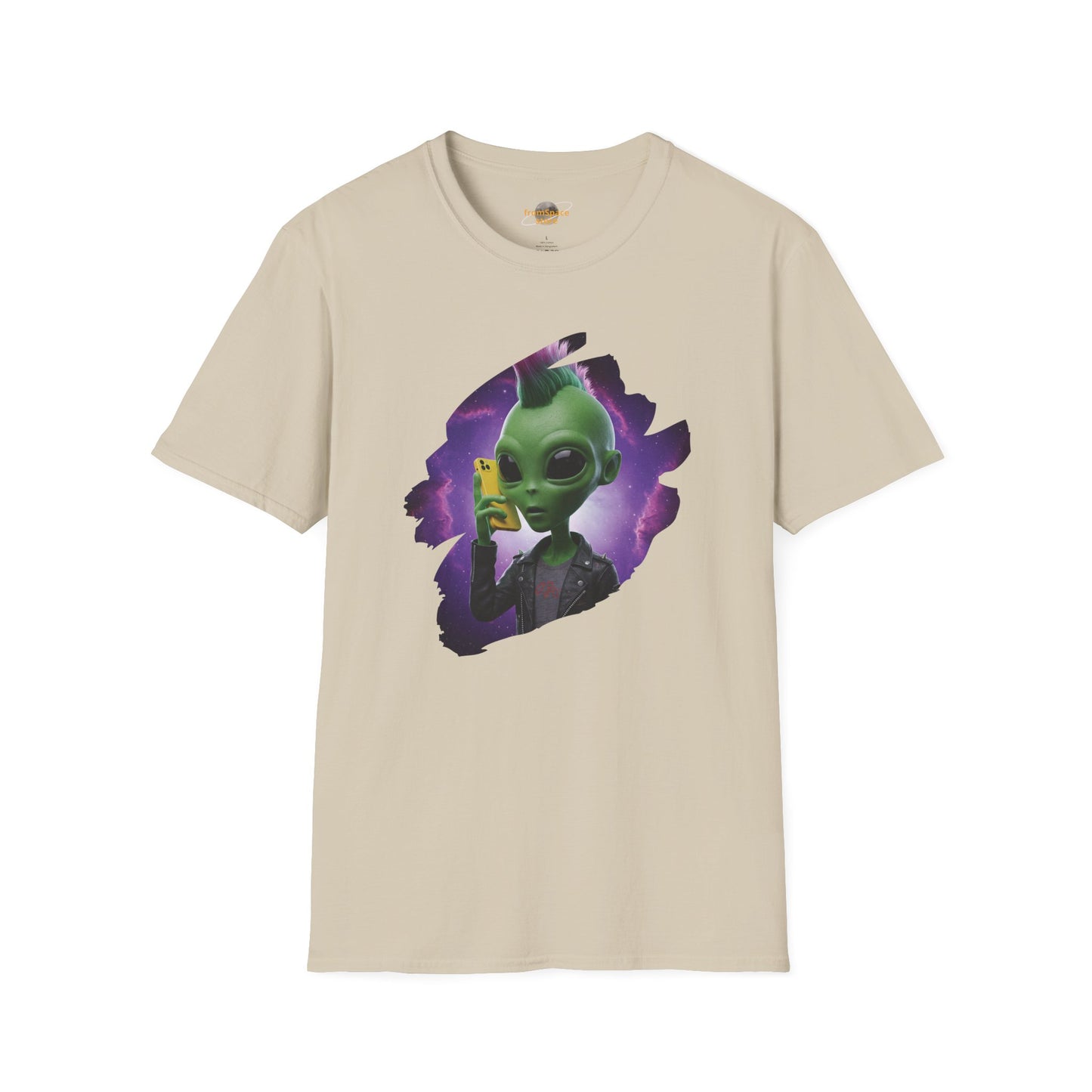 Alien Punk Sci-Fi Streetwear Tee - Cyberpunk Graphic Shirt