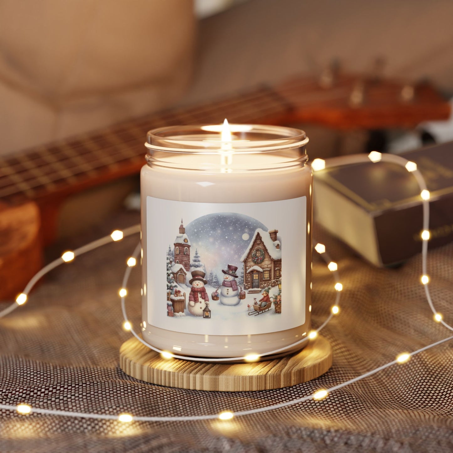The Snowman Village Candle: Your Perfect Classic Christmas Scene & Nostalgic Home Scent