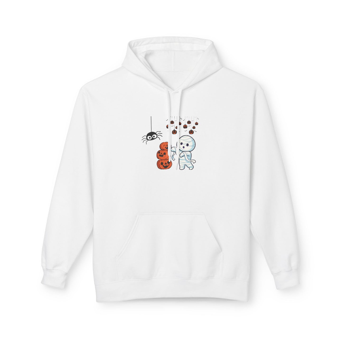 Unisex Midweight Softstyle Fleece Hoodie - Halloween mummia