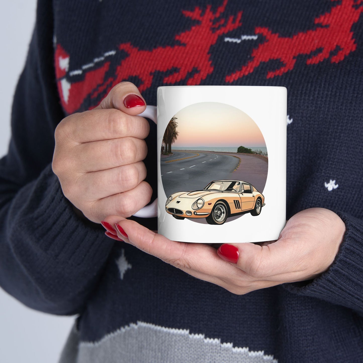 Ferrari 275 GTB Vintage Mug - Italian Racing Excellence
