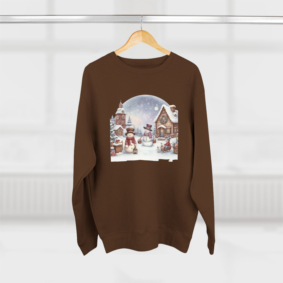 Copy of Copy of Copy of Copy of Copy of Copy of Unisex Crewneck Sweatshirt - snowman design