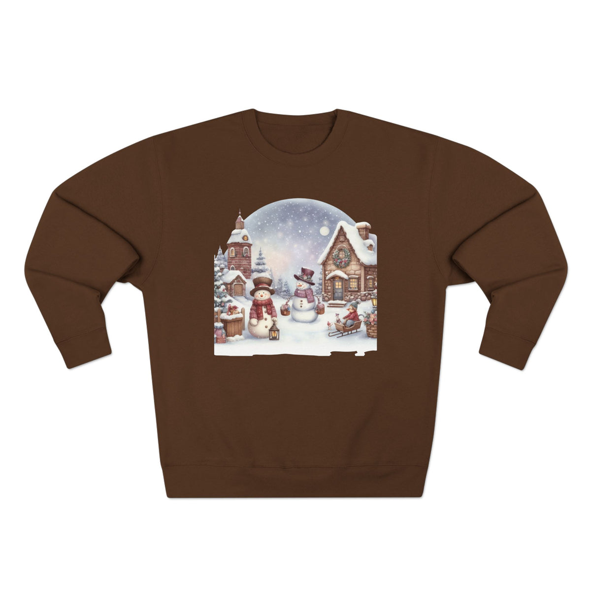 Unisex Crewneck Sweatshirt - snowman design