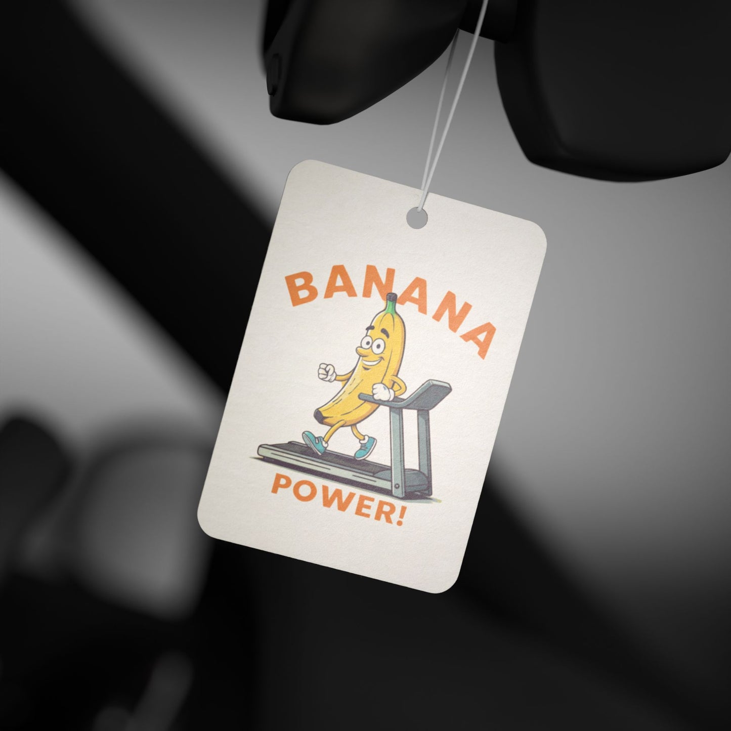 Funny Banana Power Car Air Freshener - Long Lasting Scent