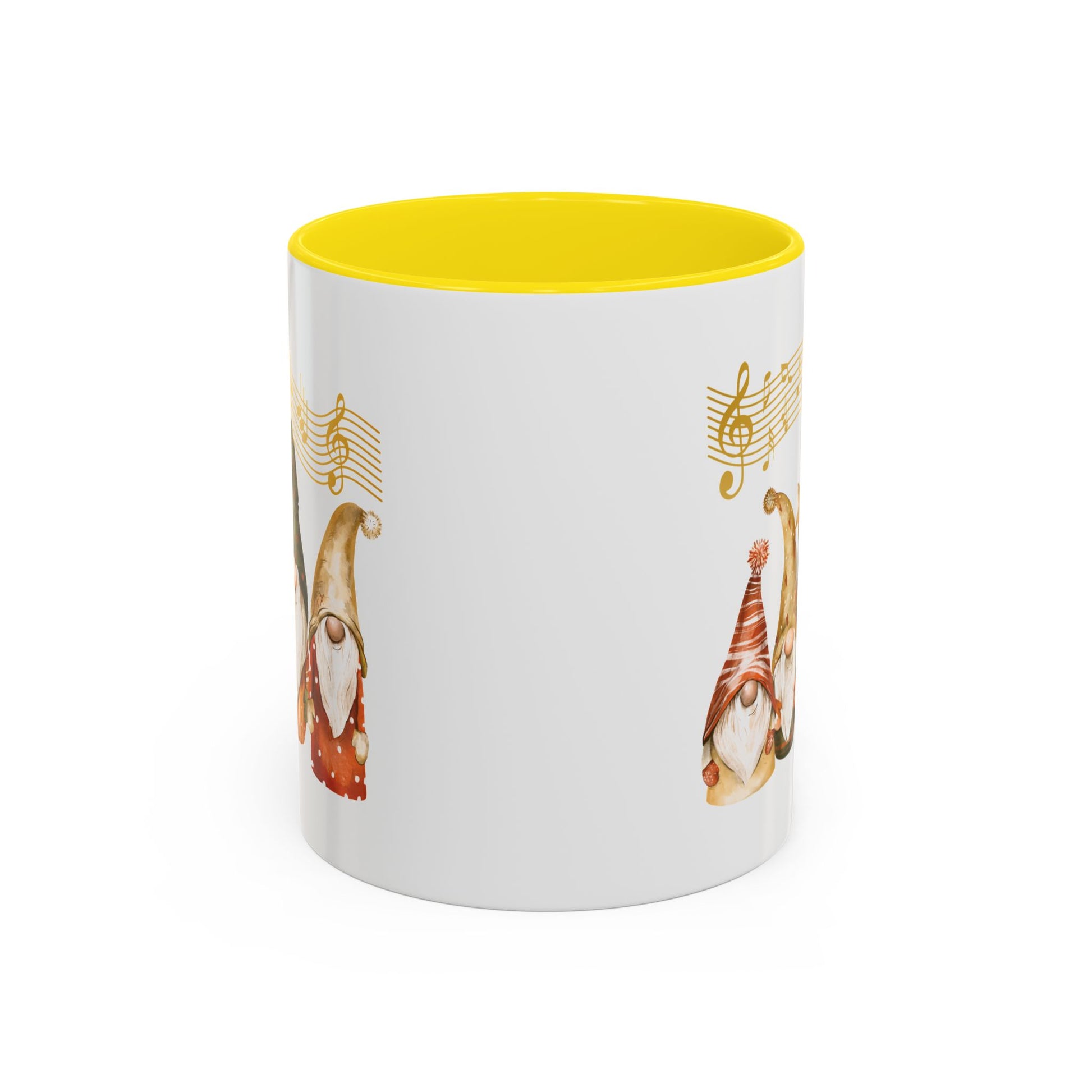 Enchanting Gnomes Mug & Cup Collection: Whimsical Drinkware for Cozy Moments – Elevate Your Sips with Festive Charm 11oz Yellow