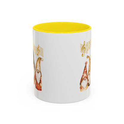 Enchanting Gnomes Mug & Cup Collection: Whimsical Drinkware for Cozy Moments – Elevate Your Sips with Festive Charm 11oz Yellow