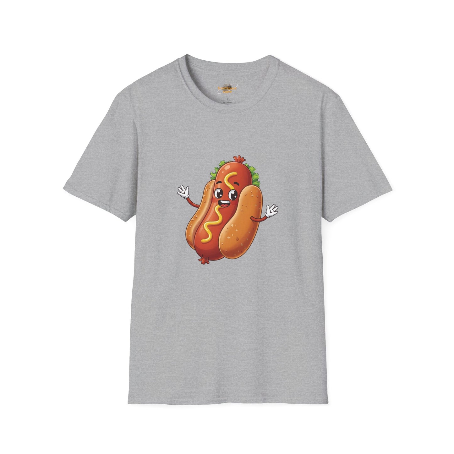 The Mustard Maestro – Classic Hotdog Graphic Tee