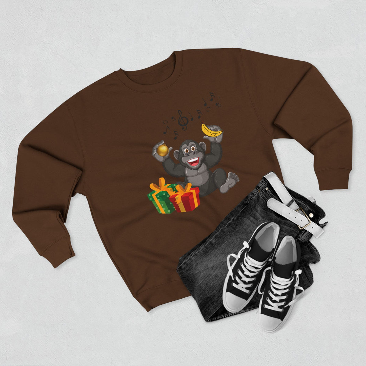 Copy of Copy of Copy of Copy of Unisex Crewneck Sweatshirt - snowman design