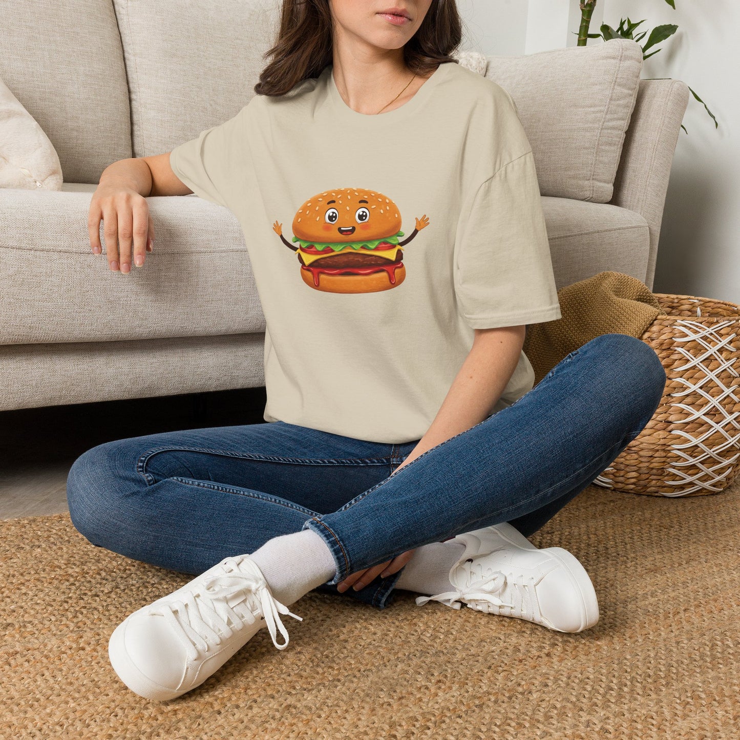 The Sunny Slider – Happy Hamburger Dream Tee