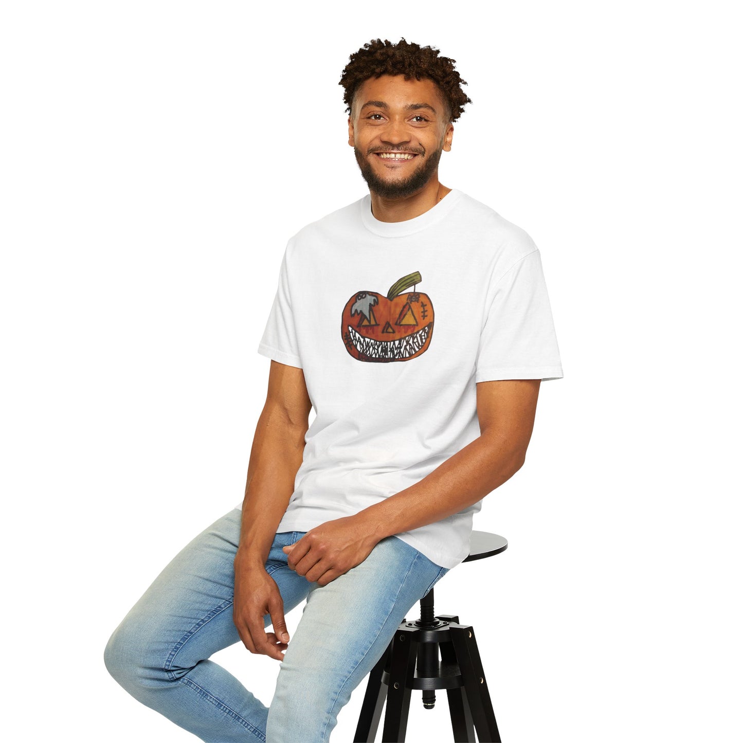 Halloween Jack-O-Lantern Unisex T-Shirt | Spooky Web Tee