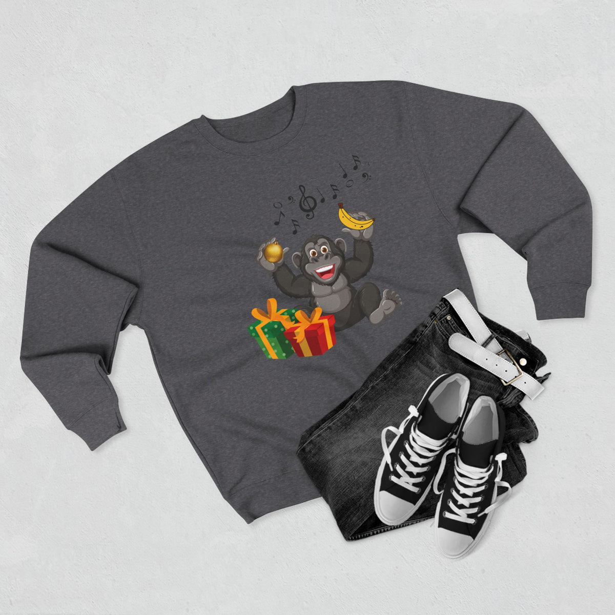 Copy of Copy of Copy of Copy of Unisex Crewneck Sweatshirt - snowman design