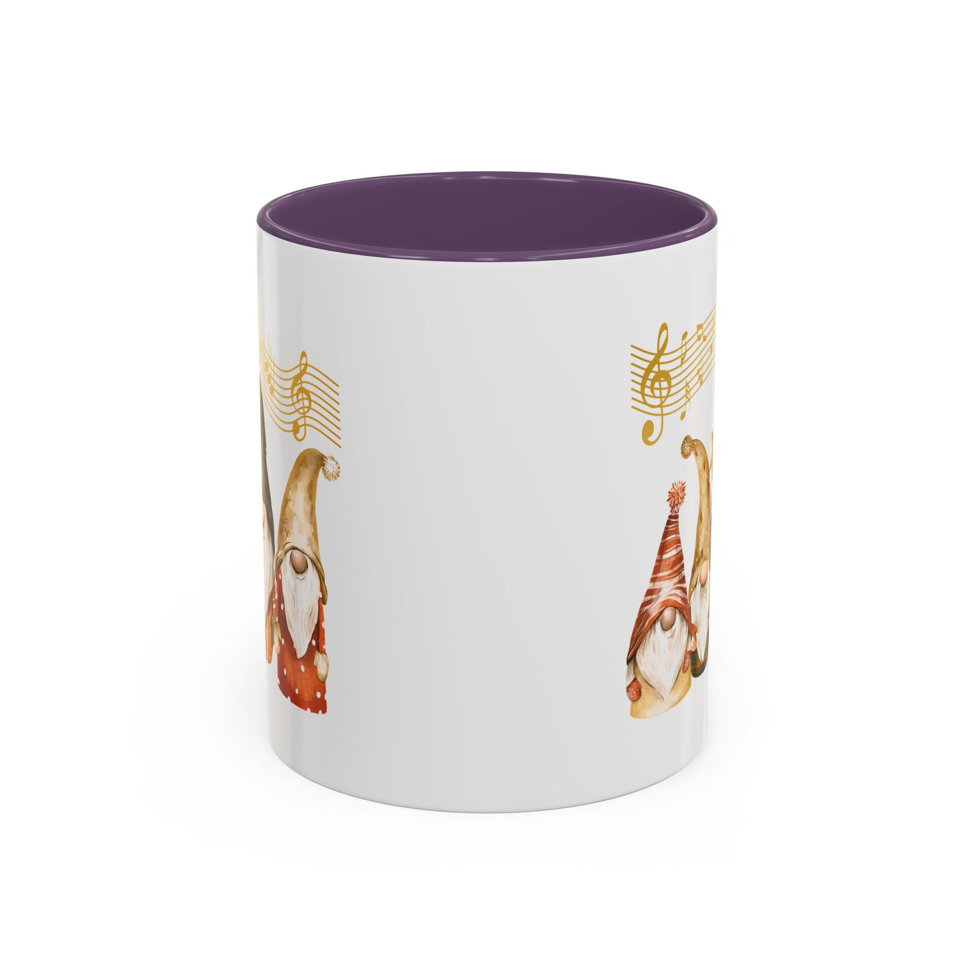 Enchanting Gnomes Mug & Cup Collection: Whimsical Drinkware for Cozy Moments – Elevate Your Sips with Festive Charm 11oz Purple
