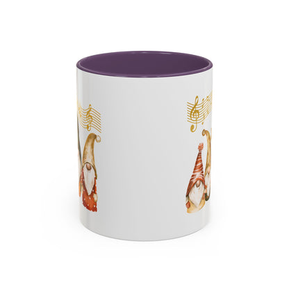 Enchanting Gnomes Mug & Cup Collection: Whimsical Drinkware for Cozy Moments – Elevate Your Sips with Festive Charm 11oz Purple