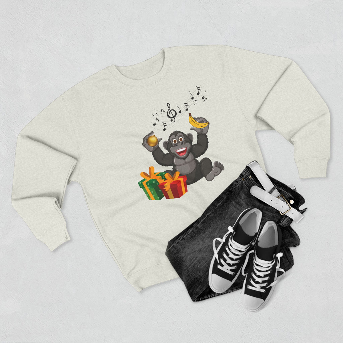 Copy of Copy of Copy of Copy of Unisex Crewneck Sweatshirt - snowman design