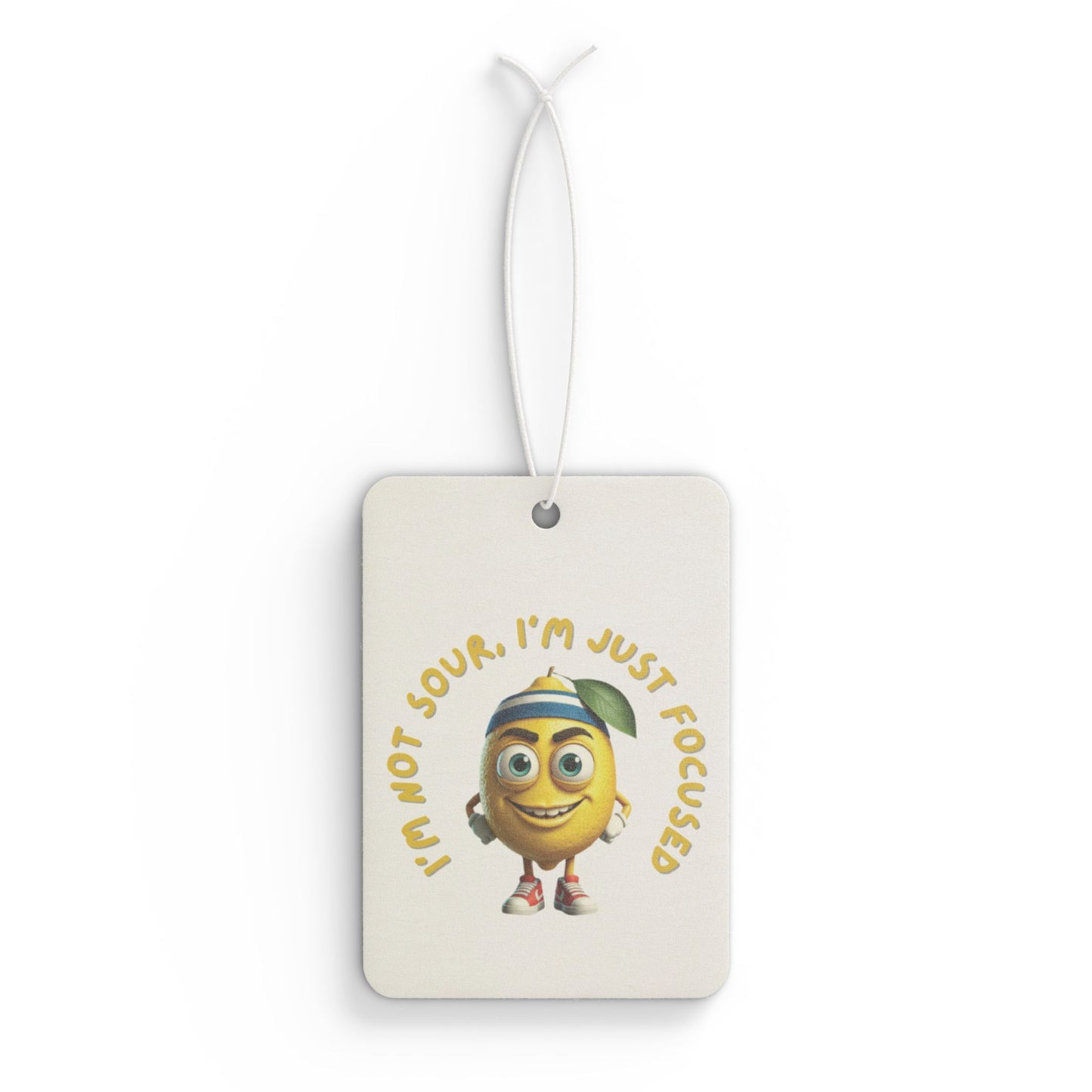 Lemon Car Freshener - Tropical Vibe & Vacation Scent