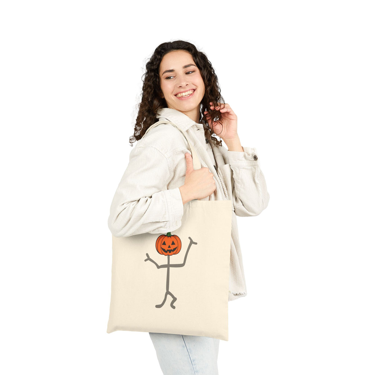 Halloween thin man tote Bag