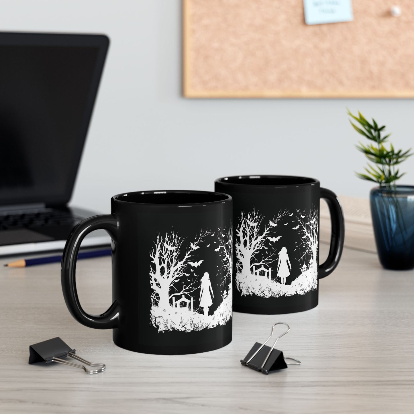 Copy of moon bats Mug | The Violin of Mystery