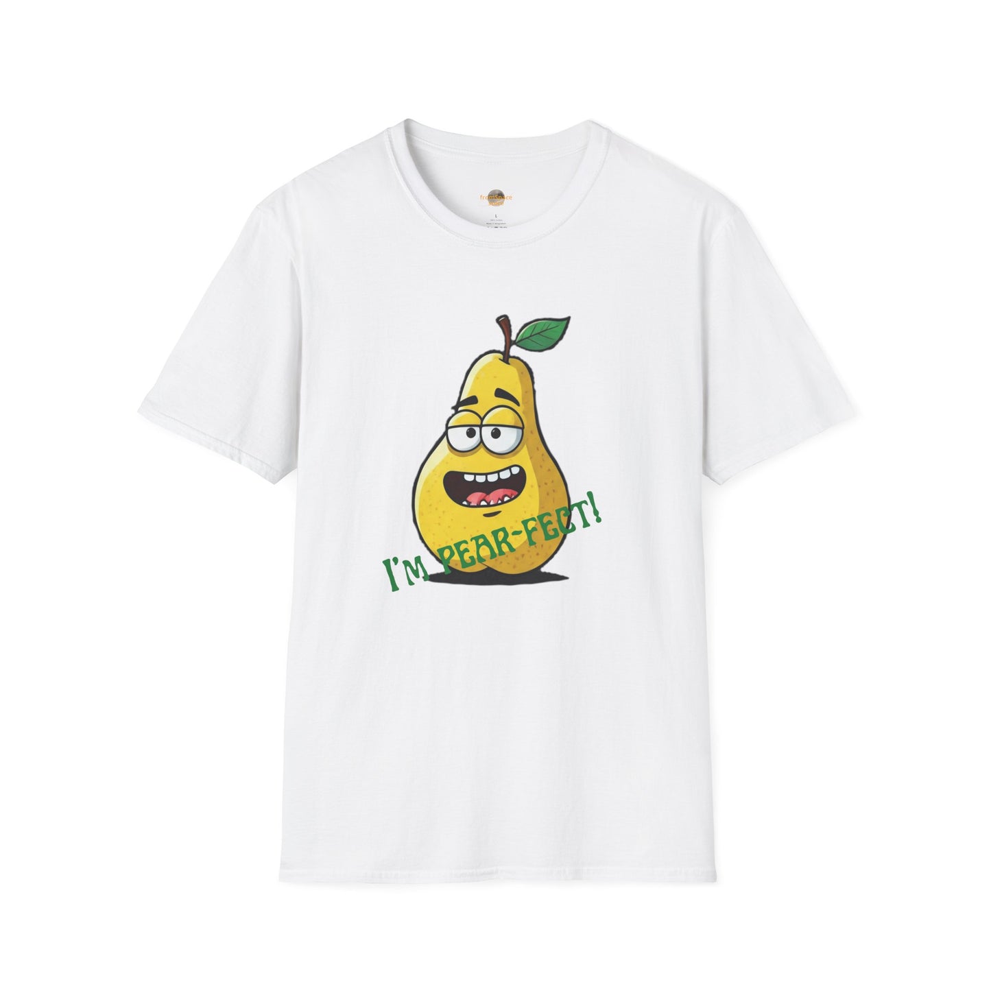 "I'm Pear-fect" Graphic Tee: Your New Favorite Organic Cotton Shirt