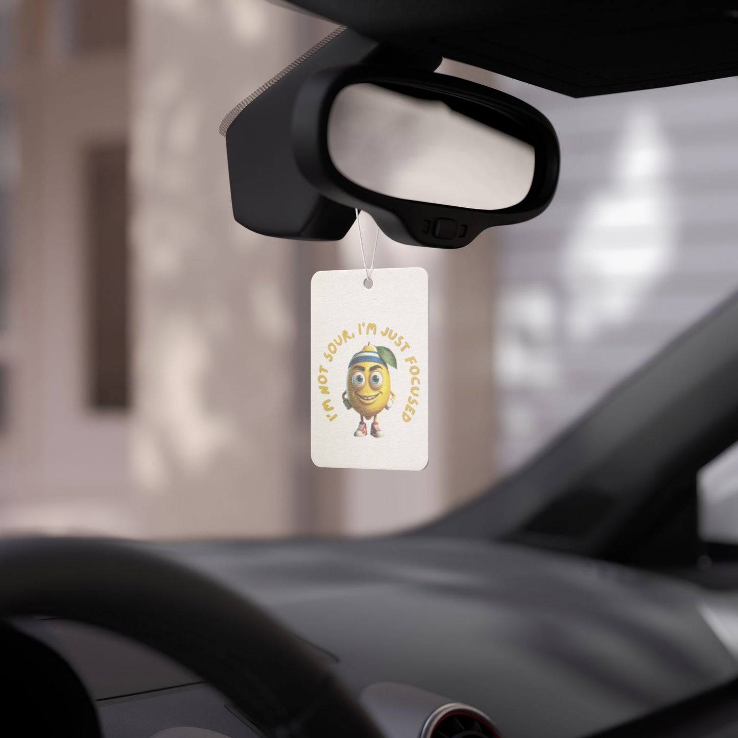 Lemon Car Freshener - Tropical Vibe & Vacation Scent