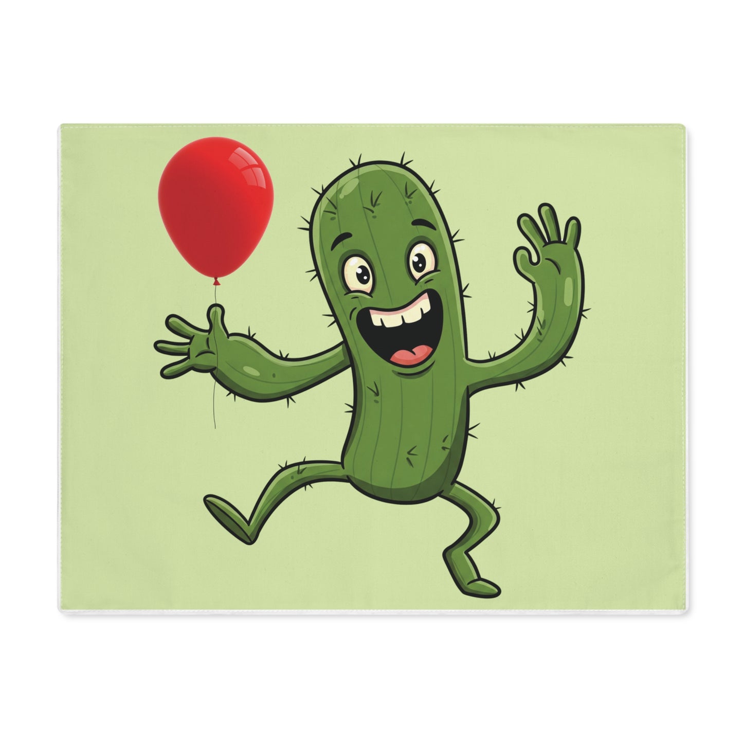 Gravity Defied: The Cactus with Balloon Placemat