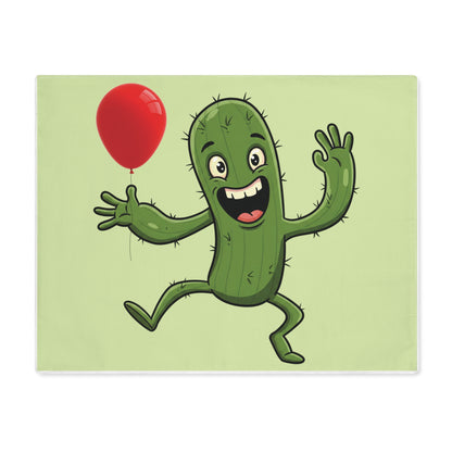 Gravity Defied: The Cactus with Balloon Placemat