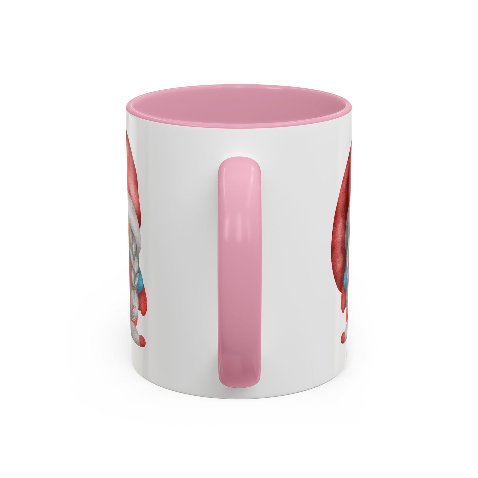 Cheerful Red Gnome with Braids Mug - Sip Your Sweet Melody | Ceramic Coffee & Tea Cup (11oz/15oz)