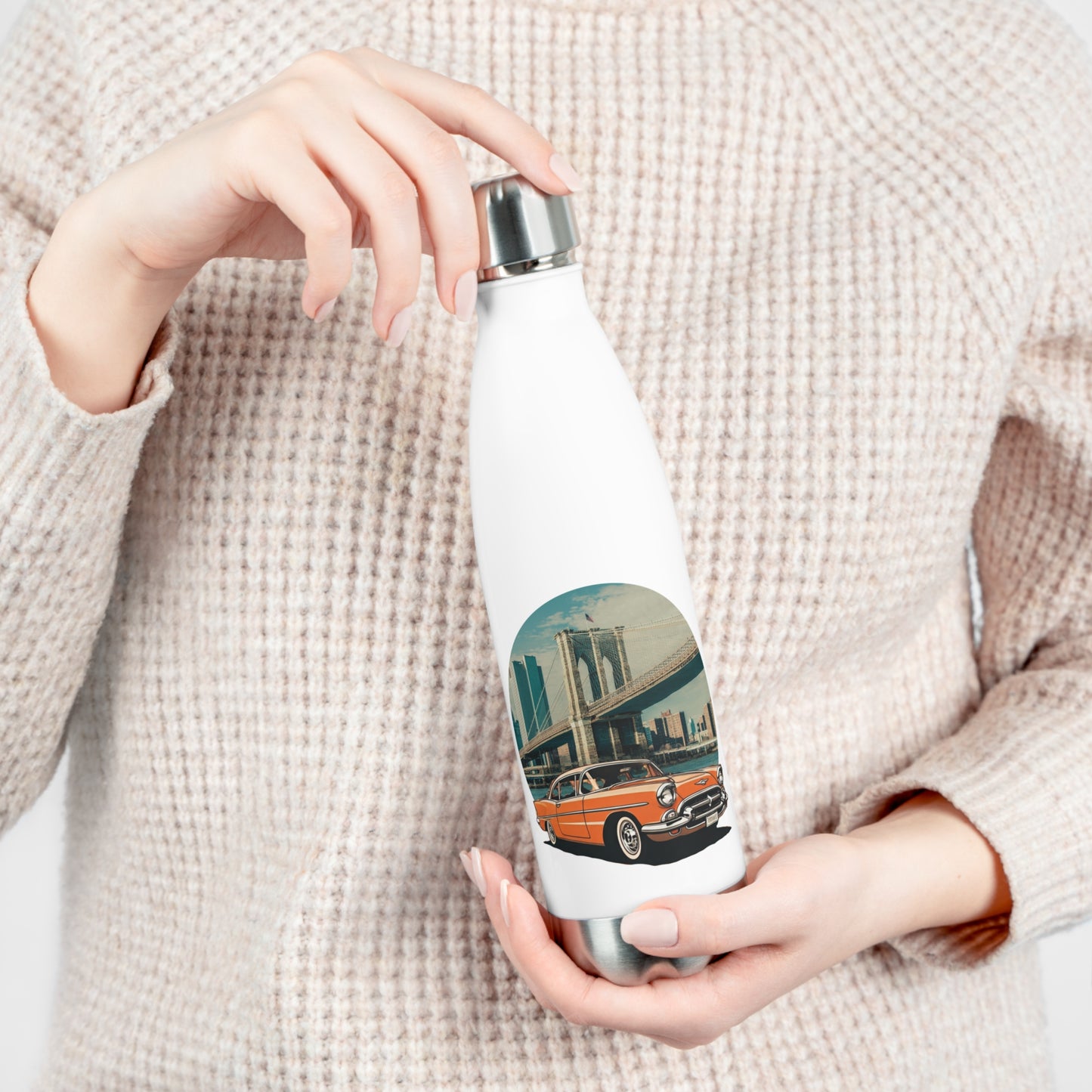 Chevy Bel Air Water Bottle | Iconic Vintage Car Gift
