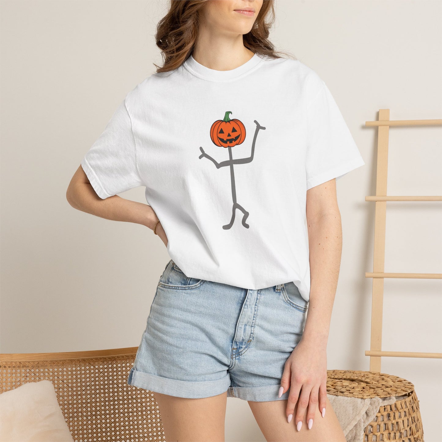 Halloween Thin Man Unisex T-Shirt | Spooky Web Tee