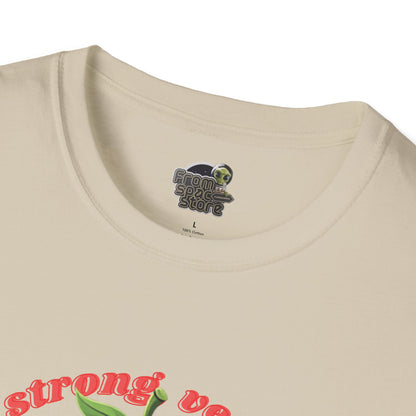 Berry Strong t-shirt: Funny Strawberry Bodybuilder Tee
