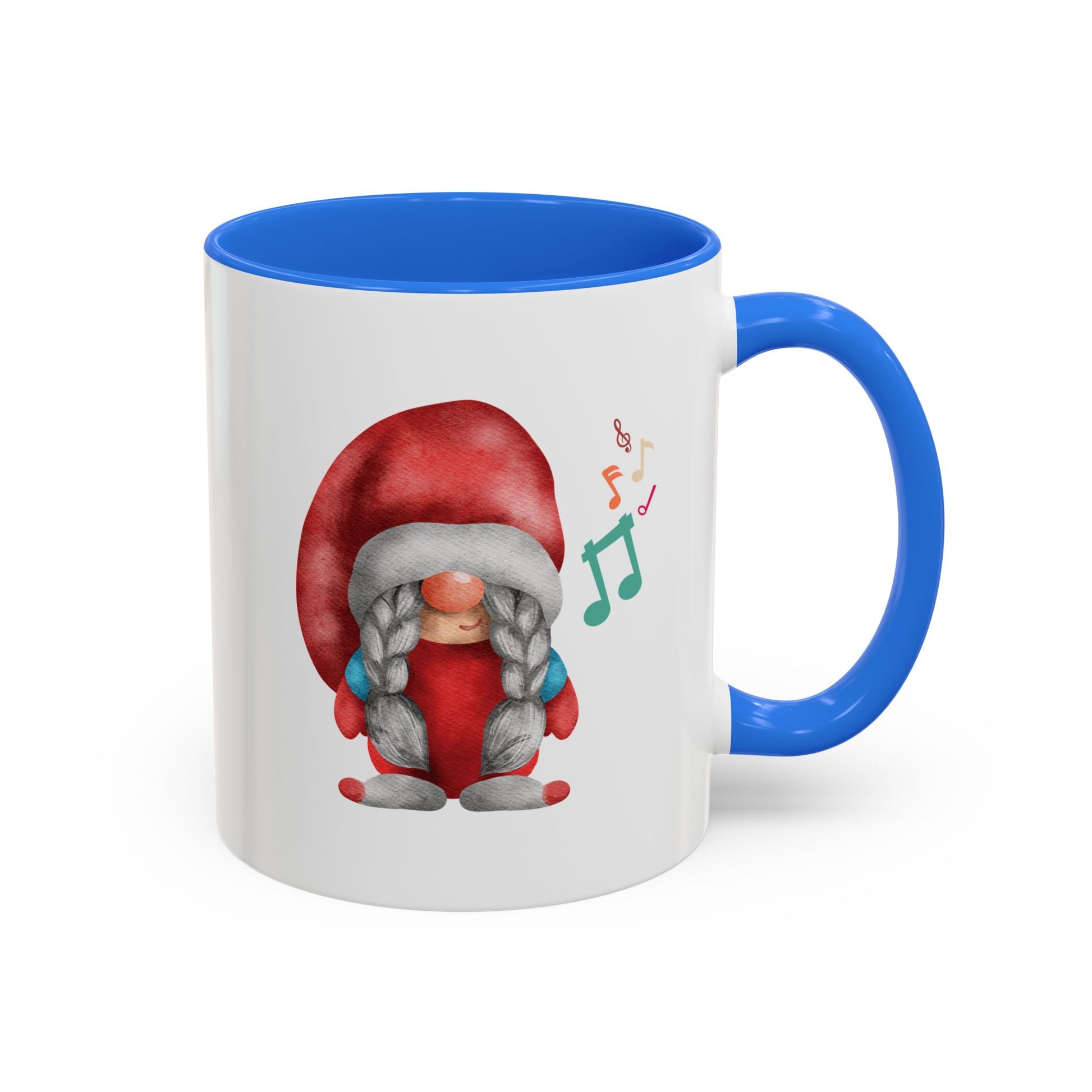 Cute Gnome Mug - Red & White - Perfect Holiday Gift idea 11oz Cambridge Blue