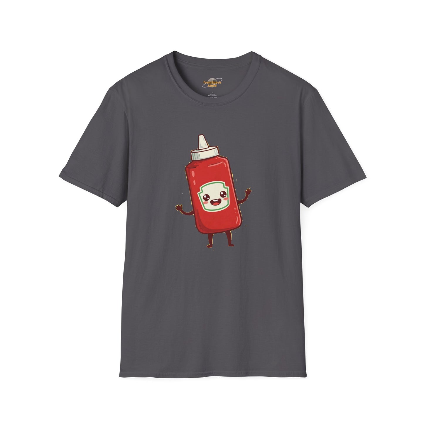 The Crimson Splash – Happy Ketchup Confetti Tee