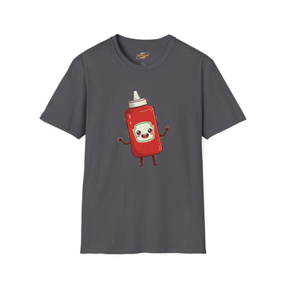The Crimson Splash – Happy Ketchup Confetti Tee