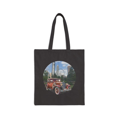 Ford Atlanta Skyliner Tote Bag: Vintage Car Passion Meets 1930s American Cinema